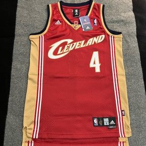 BEN WALLACE Adidas Cleveland Cavaliers Wine Swingman Jersey SMALL NWT